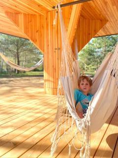 Bird Lodge for 6 guests, lakeview, sauna - Brzozie - 4
