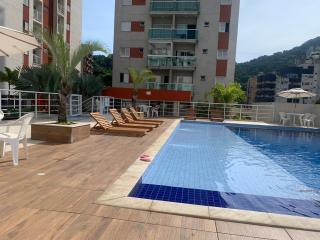 Apartamento Guarujá Lazer completo Villa Di Fiori 600mts da praia - Guarujá - 0