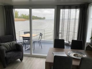 Houseboot Kingfisher, lake view - Biddinghuizen - 0