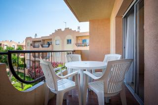 AT015 Piscina y aparcamiento, a 7 min de la playa La Paella - 2