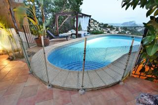 Vista al mar, piscina vallada, cocina de verano, A/A, wifi - 7