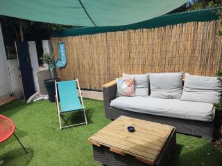 Bord de mer : studio avec salon d'été à Sausset - Sausset-les-Pins - 0