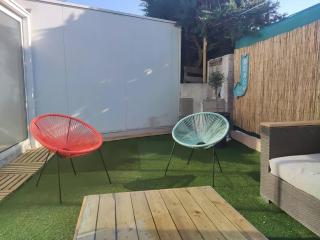 Bord de mer : studio avec salon d'été à Sausset - Sausset-les-Pins - 5