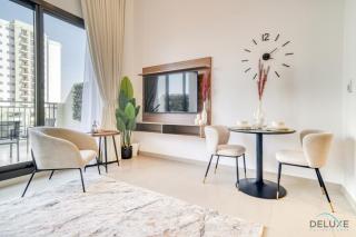 Sleek Studio at UNA Town Square Dubailand by Deluxe Holiday Homes - Dubai - 9
