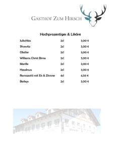 Gasthof zum Hirsch - - 1