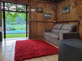 Chalé privativo/Lareira/Wi-Fi - 5