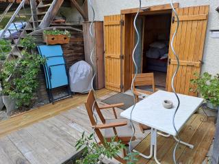 A4 km de Megève très joli studio avec jacuzzi ,vue sur les montagnes au calme - Praz-sur-Arly - 9