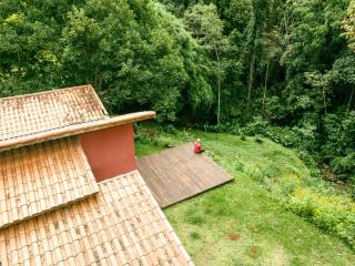 Chalé Cabana com 3 cachoeiras - Mirante para montanhas, Espaço Gourmet Caipira - Córrego do Bom Jesus - 6
