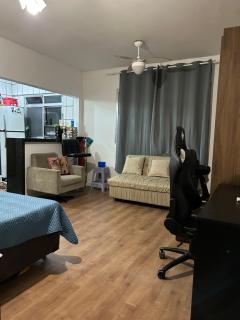 Kitnet 150m da praia c/ garagem e portaria 24h - Praia Grande - 5