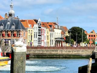 Rijksmonument Havenzicht, met zeezicht, ligging direct aan zee en centrum - Vlissingen - 8