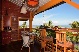 Poz Lagon - chambre d'hôtes - Bungalow pour 2 personnes - Jacuzzi privatif - petit déjeuner - Vue sur le lagon - 7