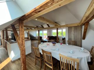 Apartmenthaus Landeskrone Dresden für Gruppen bis 20 Personen, 2 Wohnungen, Sauna, Dachterrasse & Garten - 2