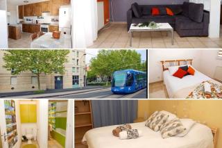 Superbe T3 70m2, spacieux et lumineux, 4ème étage avec ascenseur, parking et terrasse, centre de Montpellier - 9