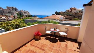 2BDR Penthouse, terrace, BBQ, pools and sea view in Benalmádena - Benalmádena - 2
