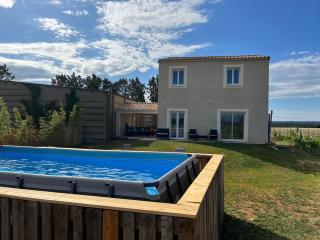 Gîte Le Galus au cœur de nos vignes bio - Meynes - 1