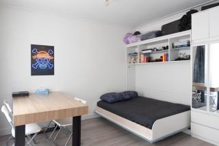 Charming studio near Parc Clichy - París - 3