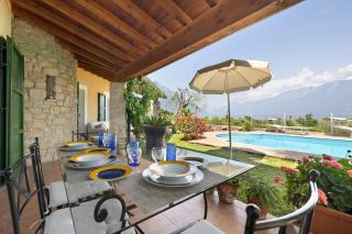 Villa Corneghe with pool - Gargnano - 0