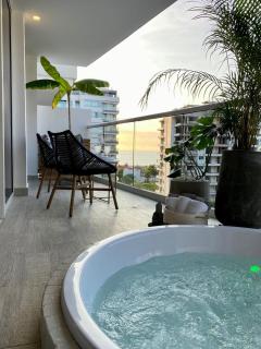 DQ1102 Precioso Apto Jacuzzi-priv 10min-Centro - Cartagena das Índias - 0