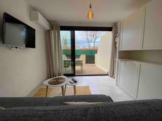 Studio 4pers climatisé accès direct plage - 3