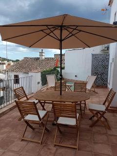 Balcón de la Moreria con leña - 7