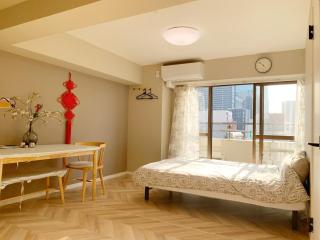 Shinjuku 2min walk! Shinjuku kabukicho 歌舞伎町! 车站步行2分! 2个卧室公寓! 新装修公寓!干湿分离! 智能马桶! 高速无限制网路1001 - 8