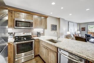 Remodeled 2Br Condo, Private balcony with Beaver Creek Mountain view, steps from Avon Gondola condo - 5