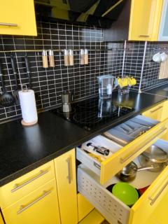 Zoryaniy Apartments City ПРОСТОРА та затишна НОВОБУДОВА у ЦЕНТРІ Парк Шевченка Медичний центр MedGarden Дуже ЧИСТО! - Černivci - 1