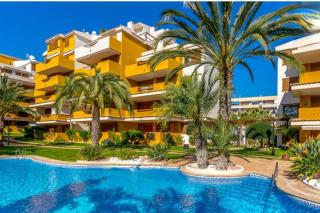 España - PUNTA PRIMA Torrevieja Orihuela Costa - large apartment for 6-people 85m2 and terrace 40m2 central air conditioning Wi-Fi living room kitchen 2 bedrooms 2 bathrooms 3 swimming pools parking security to the sea 200m only 40 min to the airport - 0