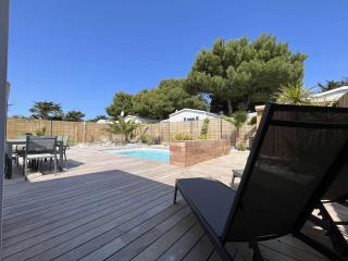 Maison contemporaine à Saint-Denis-d'Oléron avec piscine privée, proche plage, 10 couchages - FR-1-246A-243 - 1