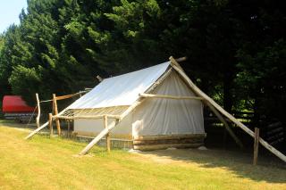 Tente Trappeur Ada, Au jardin de la Vouivre - Saint-Vincent-en-Bresse - 6
