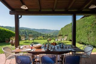 Villa Olivi - Subbiano, Toscana, Pool And Nature - 9