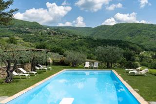 Villa Olivi - Subbiano, Toscana, Pool And Nature - 1