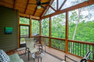 The Peaceful Perch Fireplace Community Amenities - Townsend - 1