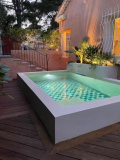 Le Souvenir - maison climatisée & bassin méditerranéen - 4