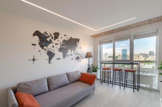 Petrovdom in panoramic view apartment nearby Central Railway Station in RC Kvartet - Kiev - 7
