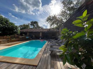 Magnanerie avec piscine en Coeur de village - Canaules-et-Argentières - 6