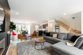 Le Memph Hirondelle spacious comfortable condo cottage eco responsible 3 bedrooms - hot tub & pool Memphrémagog Lake - Magog-Orford - 8