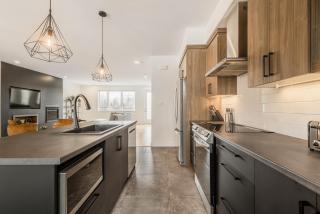 Le Memph Chouette spacious comfortable condo cottage eco responsible 3 bedrooms private garage - hot tub & pool Memphrémagog Lake - 5