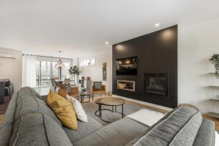 Le Memph Chouette spacious comfortable condo cottage eco responsible 3 bedrooms private garage - hot tub & pool Memphrémagog Lake - 8