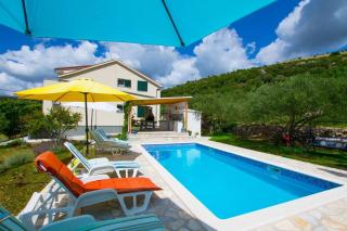 Family friendly house with a swimming pool Plano, Trogir - 21403 - Prgomet - 4