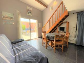 Maison rénovée 6 couchages, terrasse et piscine, front de plage à Gruissan - FR-1-229-862 - Gruissan - 6