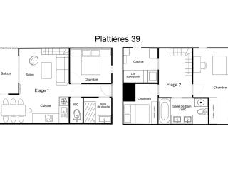 Superbe Duplex Rénové 3* - Lumineux, Skis aux Pieds - 8 Pers, 62m², 5 Pièces, Balcon Sud - FR-1-182-254 - Les Allues - 1