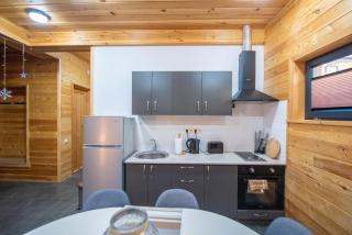 Incredibly cozy six-person villa with a private yard, mountain views, kitchen, bath and living room Svaneti Countryside 2 - 1