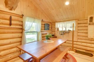 Unique Maine Log Cabin with Trout Ponds and Sauna! - - 4