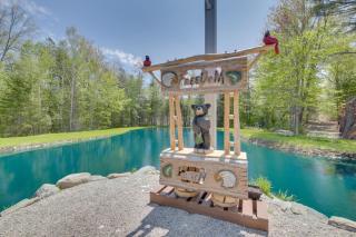 Unique Maine Log Cabin with Trout Ponds and Sauna! - - 9
