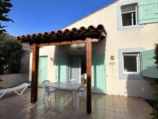 Pavillon climatisé avec piscine, tennis et terrasse, à 10 min d'Argelès-sur-Mer - FR-1-732-32 - Sorède - 6