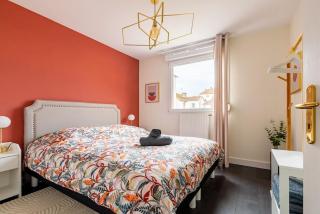 Terracotta, chaleureux appartement calme pour 2 personnes, avec Parking privé, idéal séjour business - Dijon - 0
