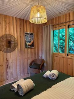 Cabane Noa neuve- piscine chauffée - 7