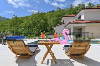 Villa Suzana with Heated Pool and outdoor billiards - Veprinac - 5