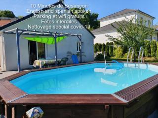 1 chambre avec salle de bain privative ds maison plain-pied 105m2 à Montfaucon 10 minutes de Besancon - Montfaucon - 0